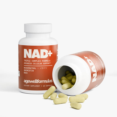 The Longevity Pill | NAD+ Triple Complex by Agewell Formulas with Resveratrol & Quercetin for Cellular Repair and Vitality
